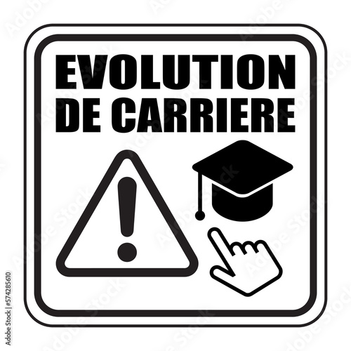 Logo évolution de carrière.