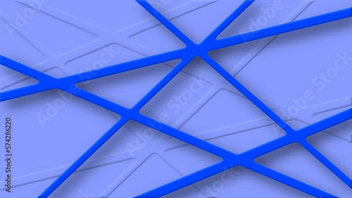 Intro Animation with Blue Lines