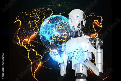 AI technology Connect the world's network