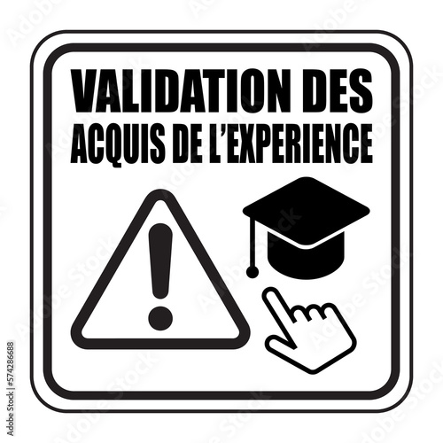 Logo validation des acquis de l'expérience.