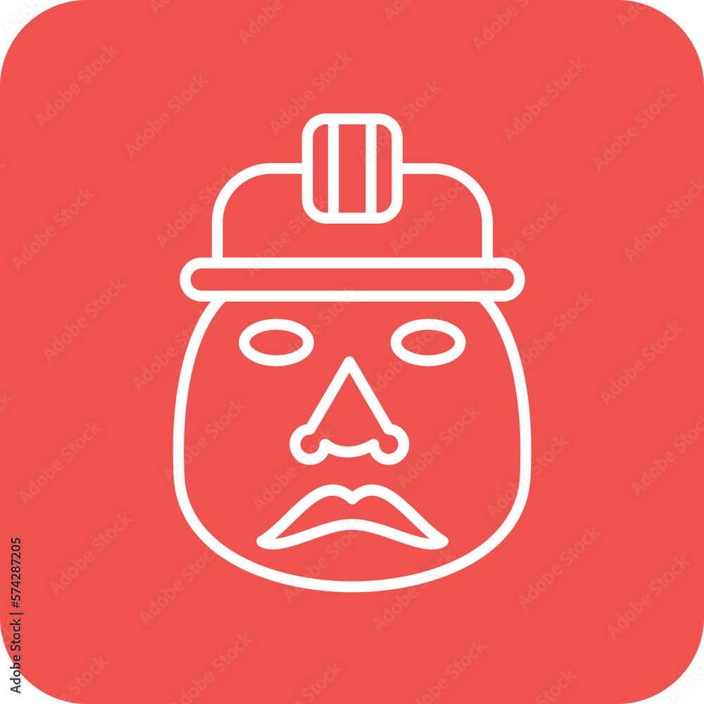 Obraz premium Olmec Icon