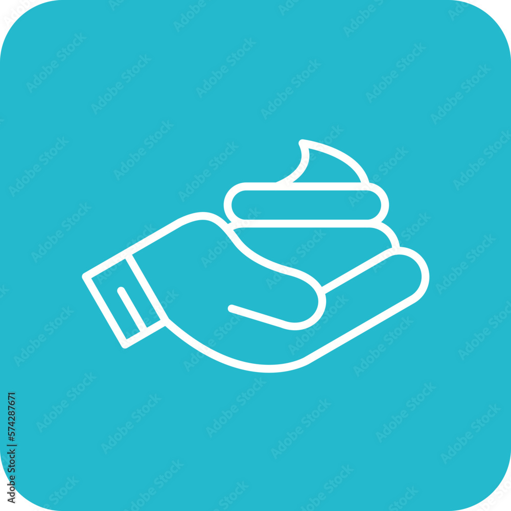 Scrubbing with Hand Icon Scrubbing with Hand Icon