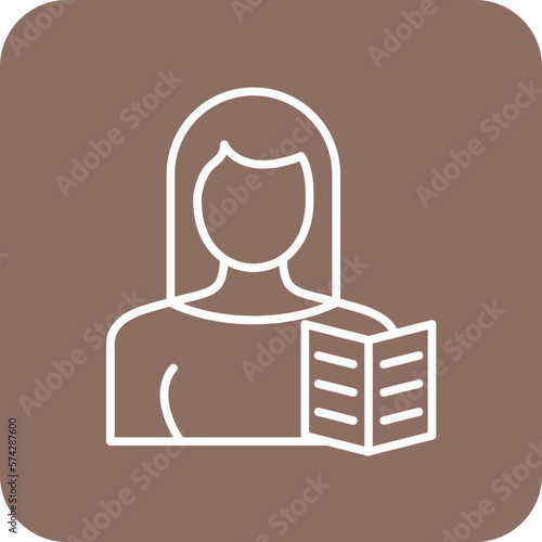Woman Recipes Icon