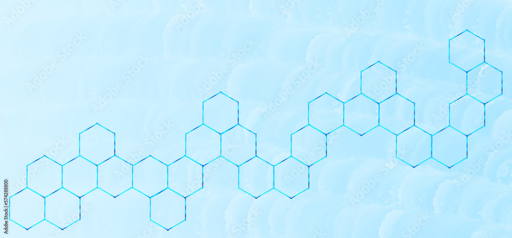 Obraz premium Modern futuristic geometric shapes pattern design background