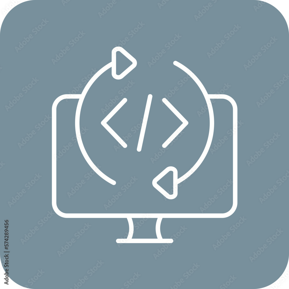 Programming Cycle Icon Programming Cycle Icon
