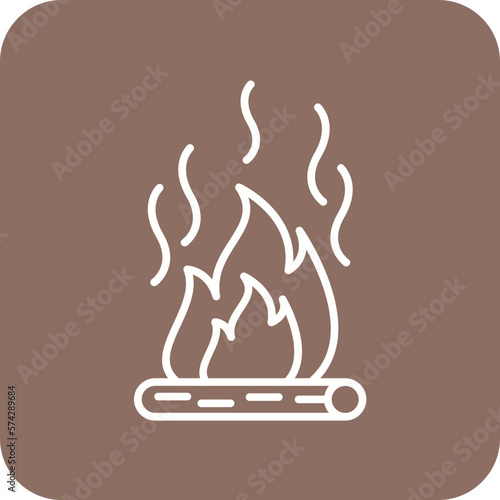 Fire Pollution Icon