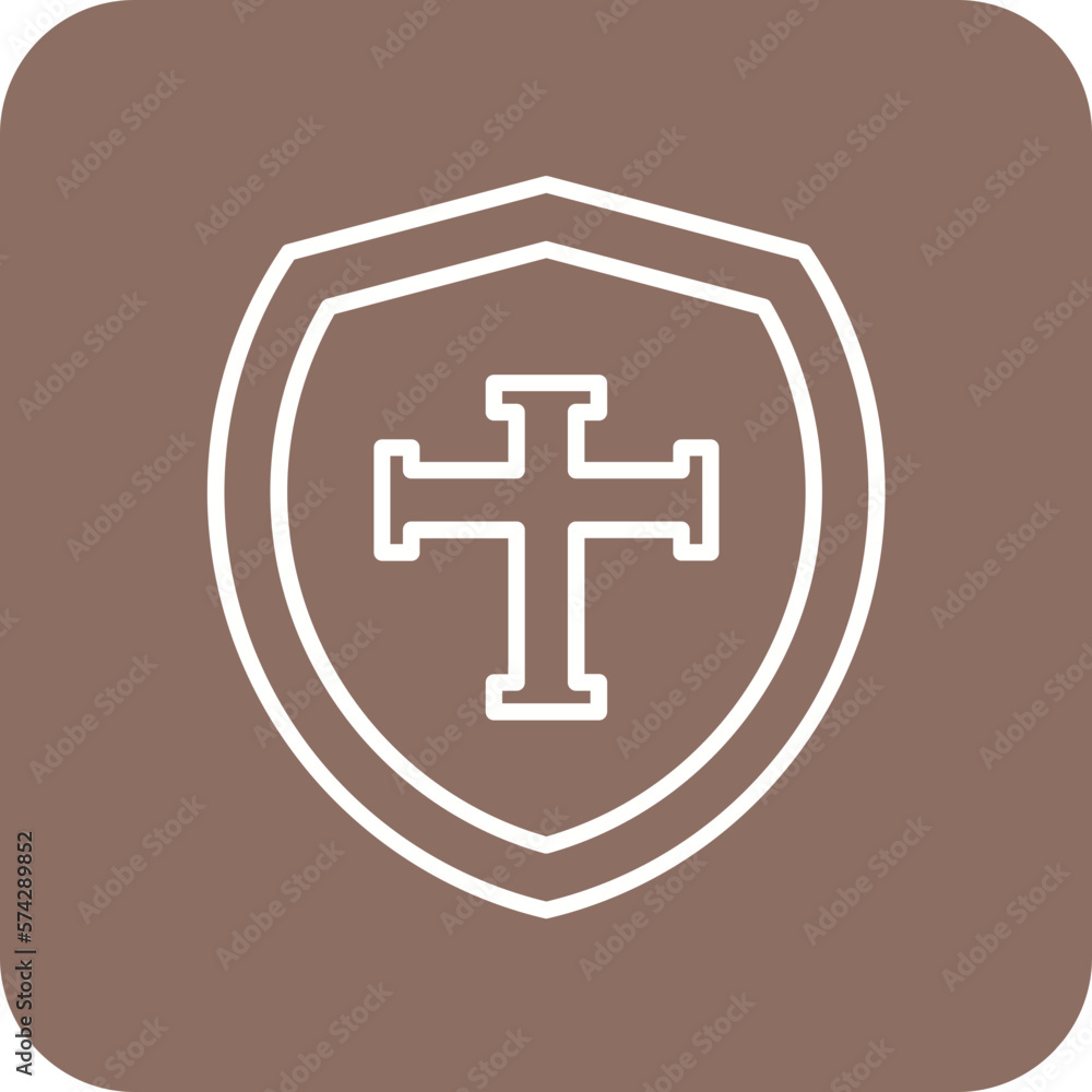 Obraz premium Crest Icon