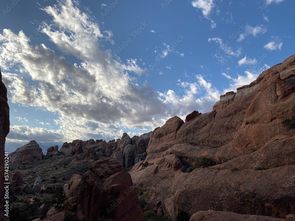 Naklejka premium Arches National Park Landscape