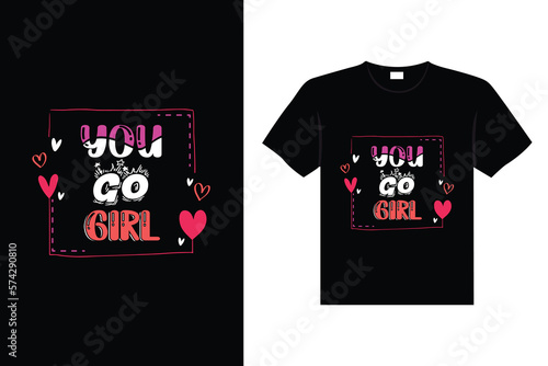 International Women's stickers lettering typography t-shirt design