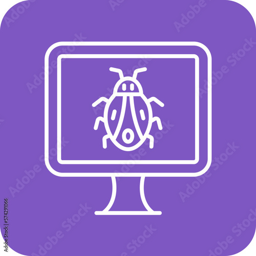 Computer Bug Icon