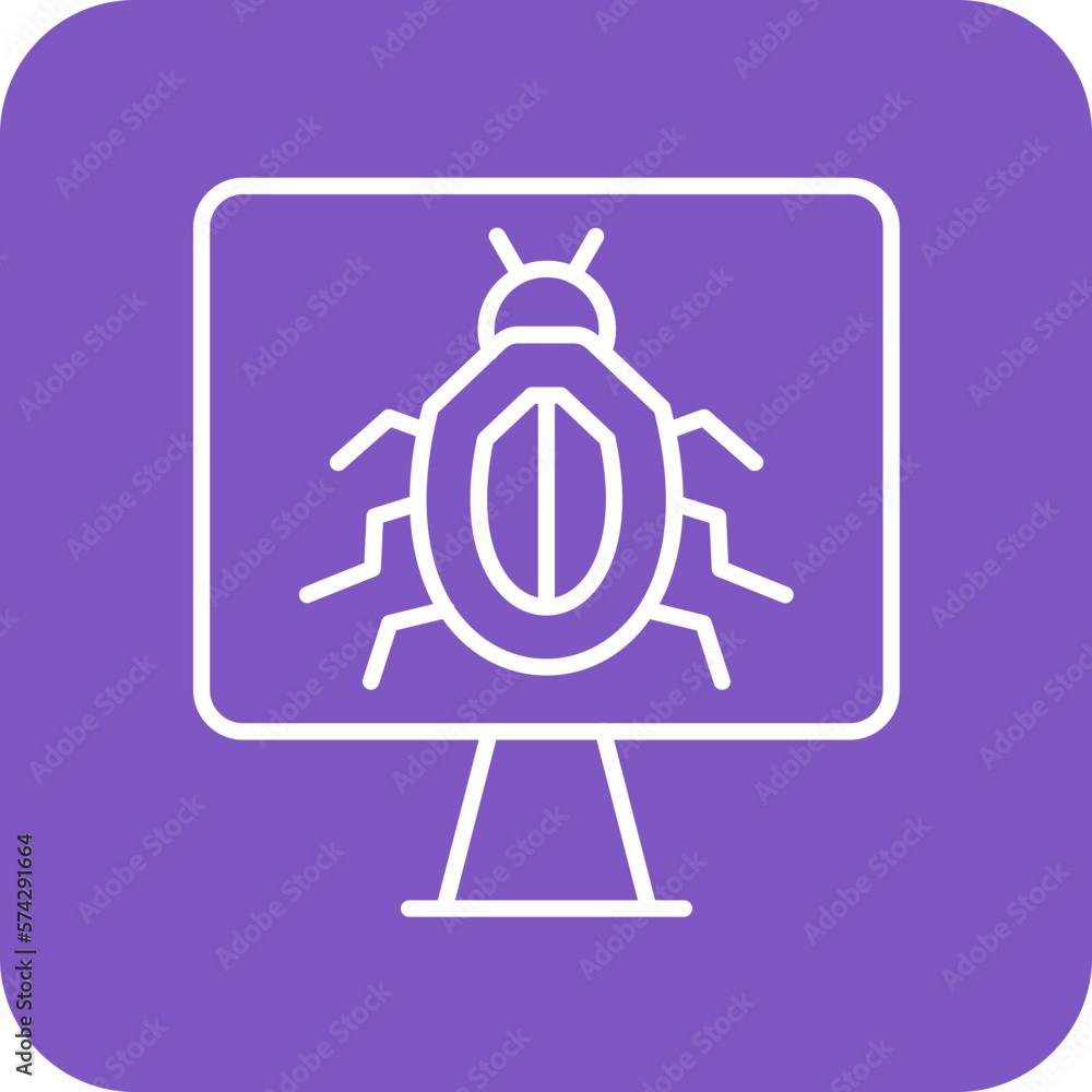 Computer Virus Icon Computer Virus Icon