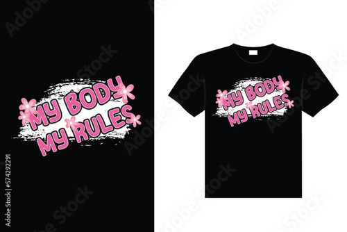 International Women's stickers lettering typography t-shirt design