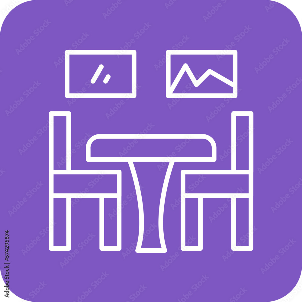 Dining Room Icon Dining Room Icon