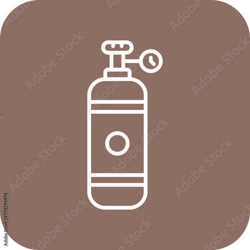 Diving Cylinder Icon