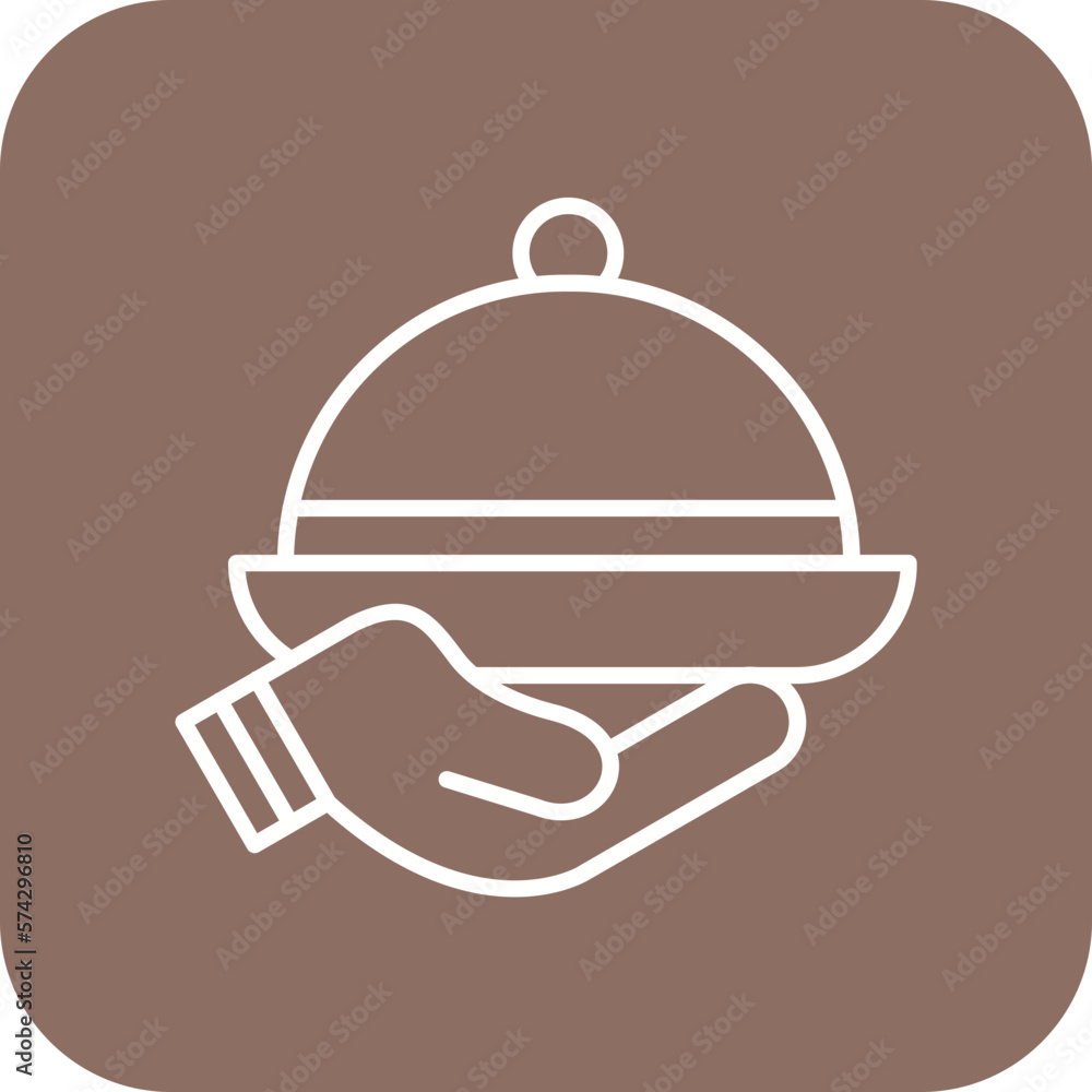 Fototapeta premium Concession Catering Icon