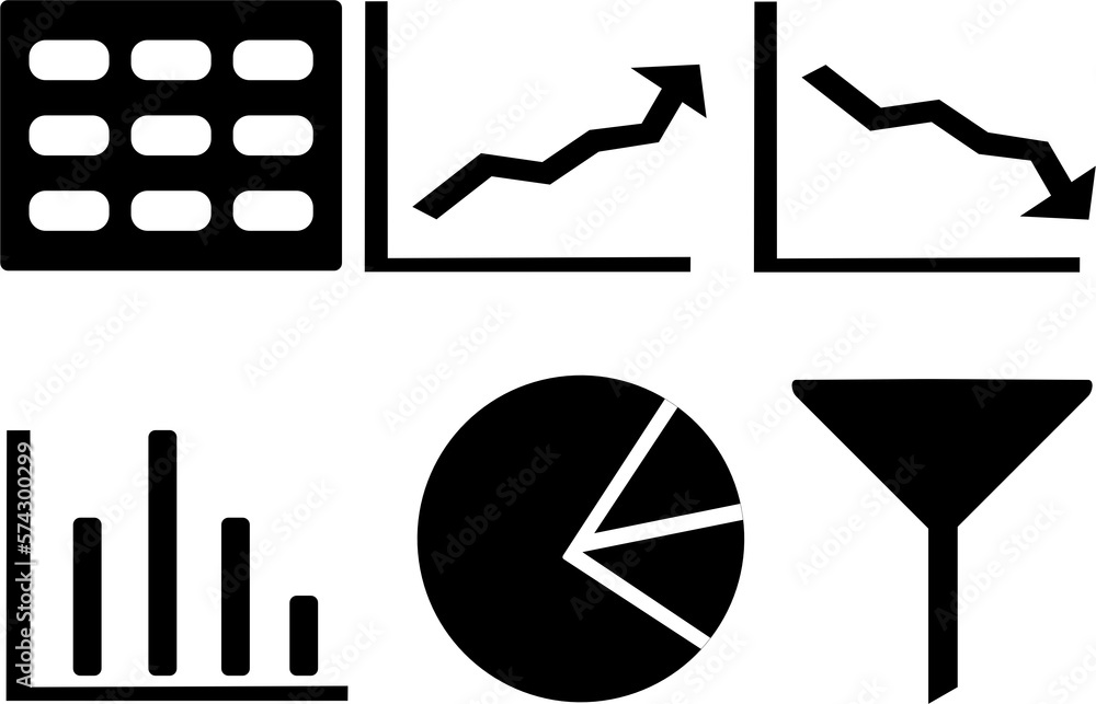 Two Main Types Icon most popular kinds of icons, png, transparent Stock Illustration ...