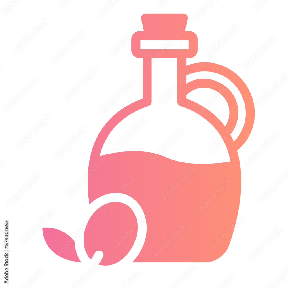 olive oil gradient icon olive oil gradient icon