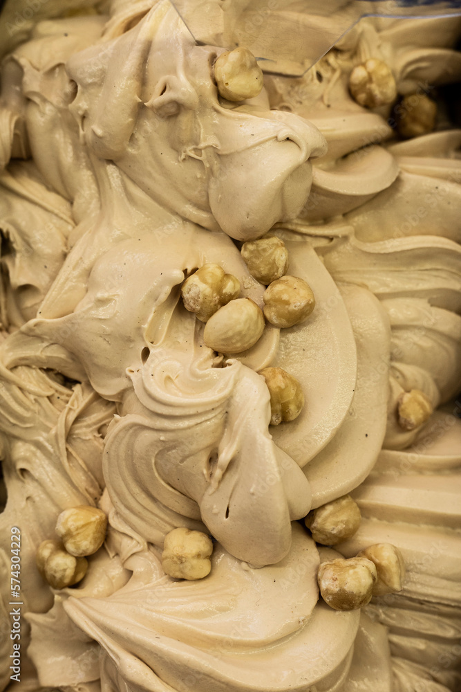 helado de avellana helado de avellana