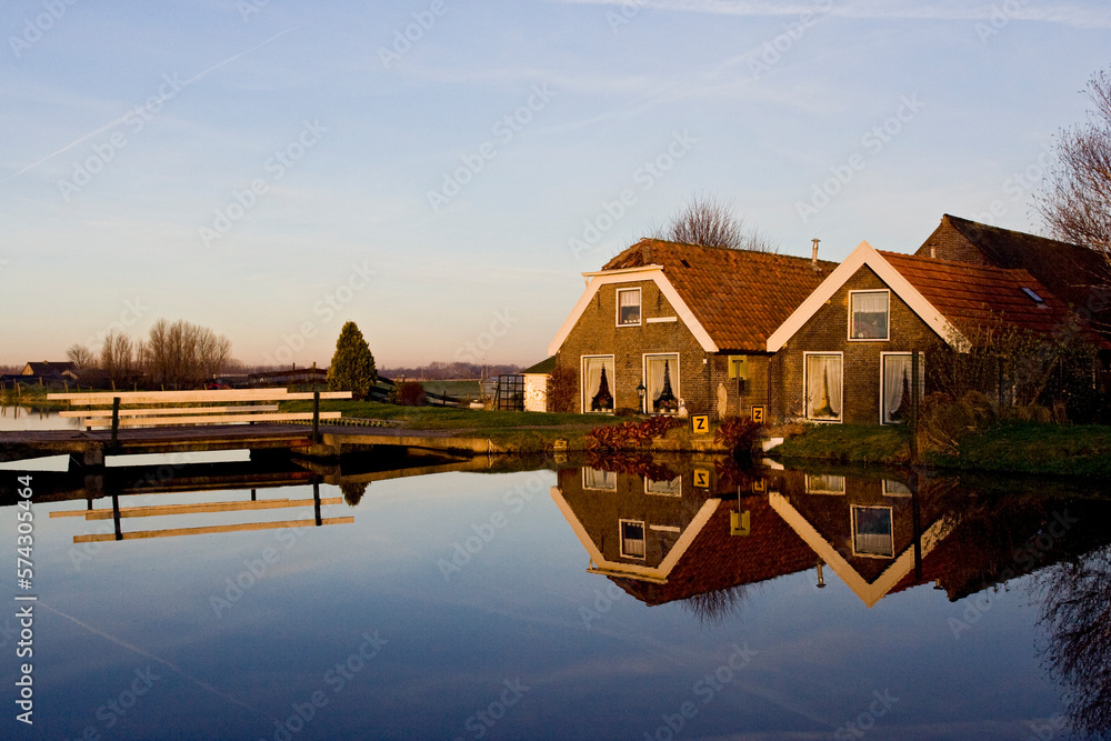 Obraz premium Nederlandse boerderij, Dutch farm
