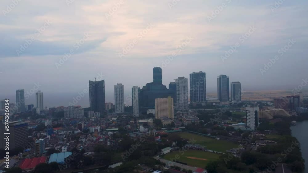 skyscrapers in the center of colombo skyscrapers in the center of colombo