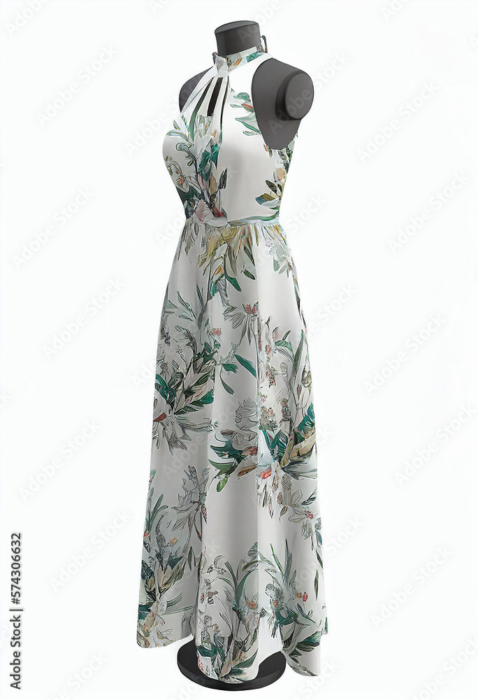 Women's Sleeveless Racerback Loose Plain Maxi Floral Print Casual Long Dress Women's Sleeveless Racerback Loose Plain Maxi Floral Print Casual Long Dress
