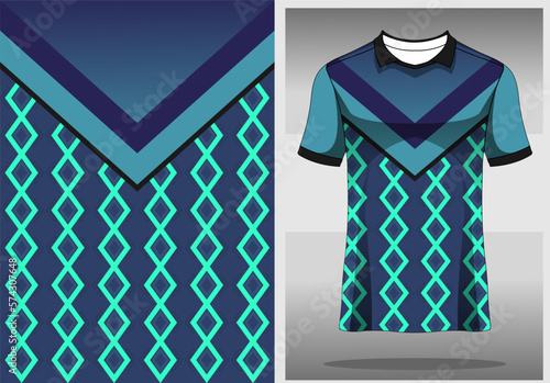 Sports jersey template for team uniforms soccer jersey racing