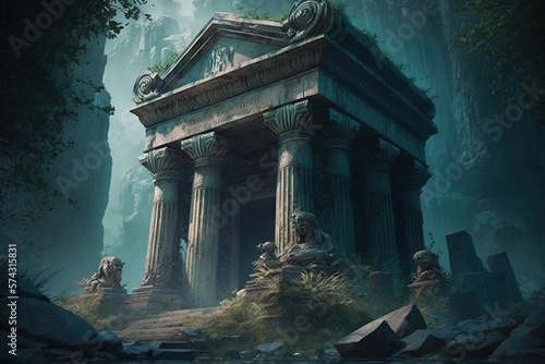 Uncovering Lost Wisdom at a Fabled Monument: The Mysterious Temple Generative AI