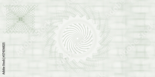 gray-green protective guilloche background