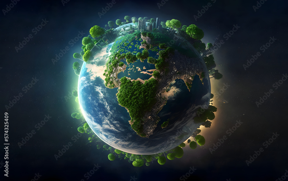 Stunning Green Earth Views from Space Stunning Green Earth Views from Space