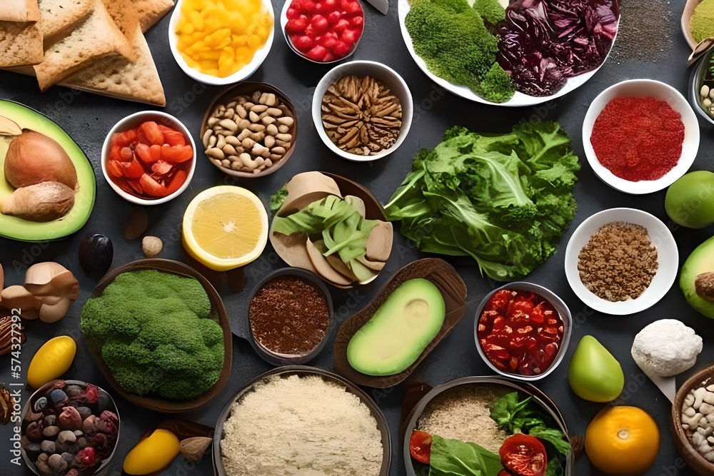 Approved Healthy Food. Generative AI Approved Healthy Food. Generative AI