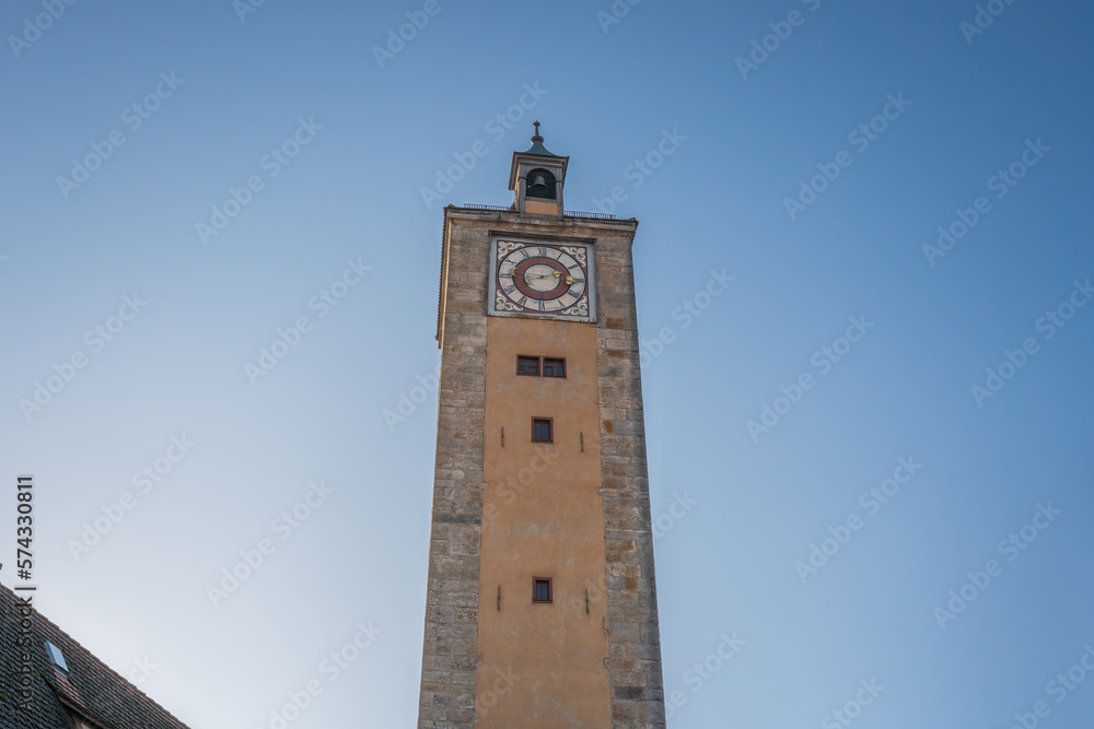 Burgturm (Castle Tower) - Rothenburg ob der Tauber, Bavaria, Germany