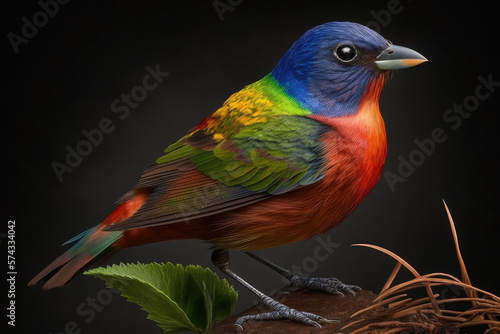  painted bunting 