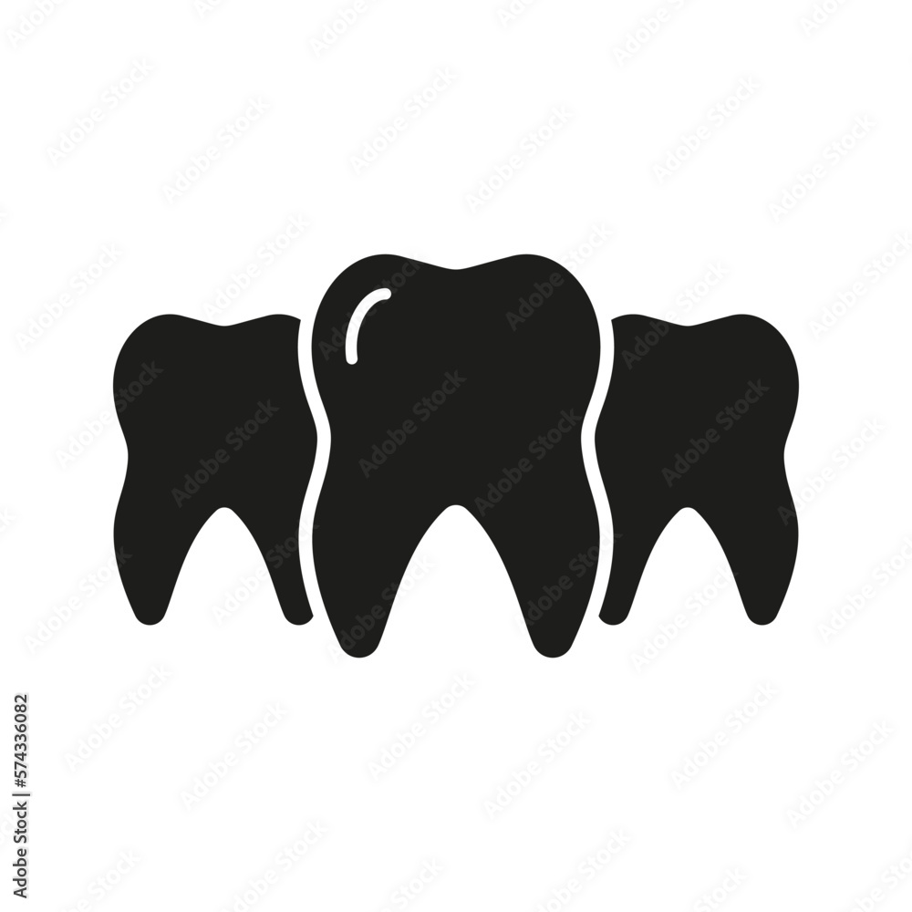 Healthy Teeth Set Silhouette Icon. Three Molar Dent Glyph Pictogram. Dental Treatment Solid Sign. Mouth Health. Oral Medicine. Dentistry Symbol. Orthodontic Healthcare. Isolated Vector Illustration Healthy Teeth Set Silhouette Icon. Three Molar Dent Glyph Pictogram. Dental Treatment Solid Sign. Mouth Health. Oral Medicine. Dentistry Symbol. Orthodontic Healthcare. Isolated Vector Illustration