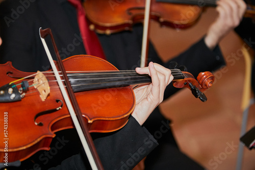 violín, instrumento, orquesta photo