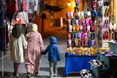 Family - Marrakesh (Medina), Morocco photo