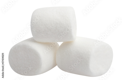 Obraz na płótnie Delicious marshmallows cut out