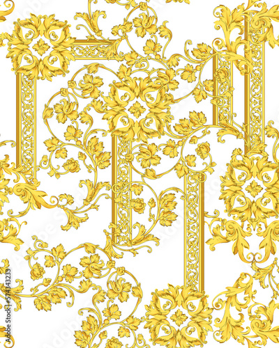 Textile and digital seamless pattern design 