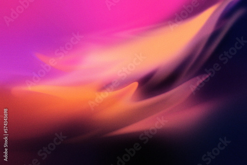 Abstract Background resembling flames. Digital Art bright color fire waves with noise. (ID: 574343698)