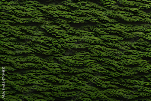 Green wild moss textured nature background.