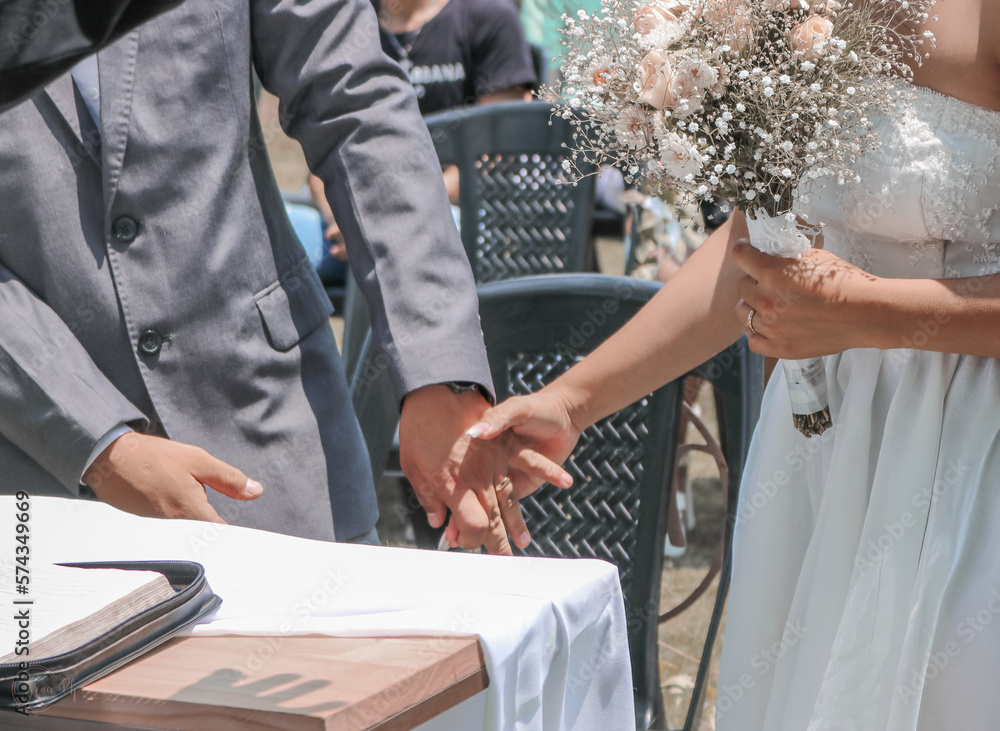 Obraz premium NOVIOS BODA ANILLOS