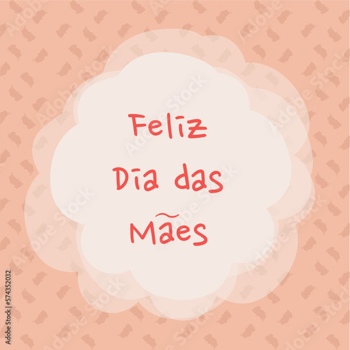 Ilustração de dia das mães