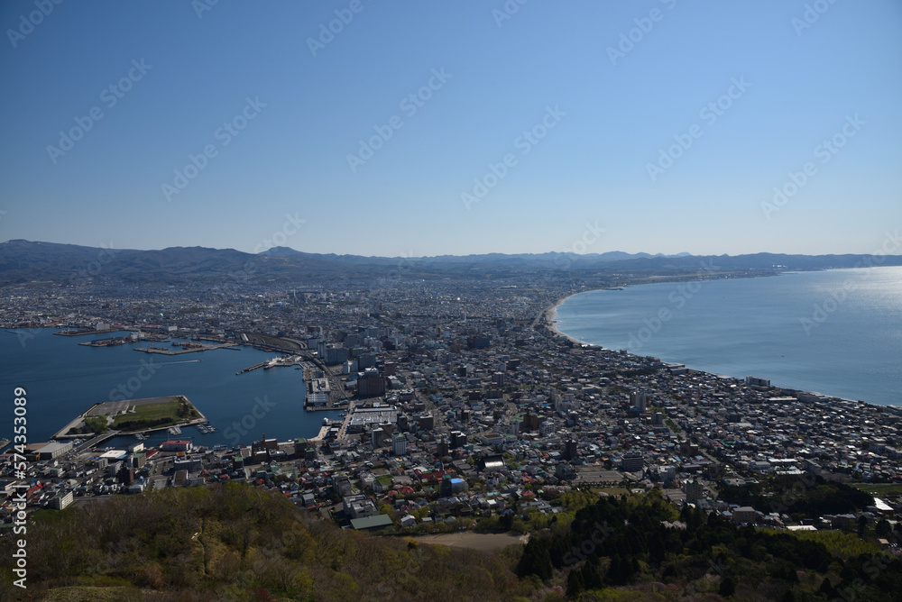 Fototapeta premium Scenic view of Hakodate, Hokkaido