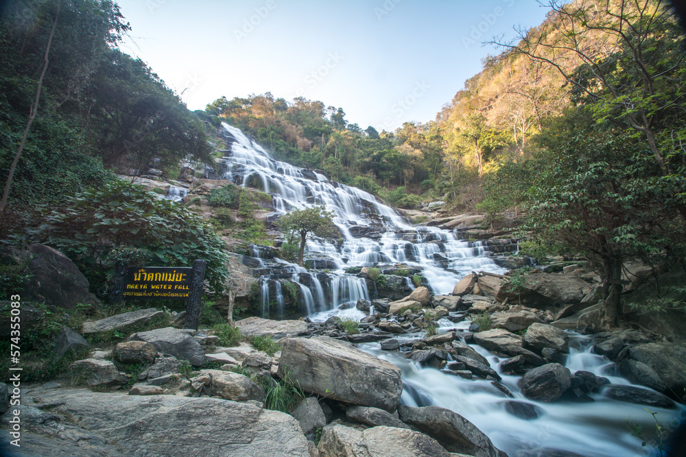Mae Ya waterfall, Doi Inthanon National Park in Chiang Mai, Thailand