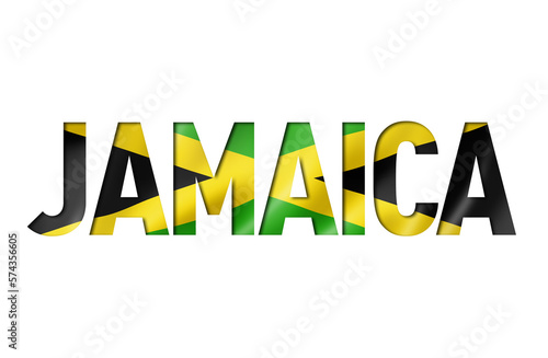 jamaican flag text font photo