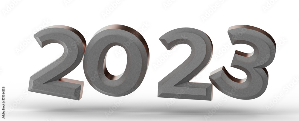 Year as Number - Typography design of 2023 with welcome 2023 concept design. Year as Number - Typography design of 2023 with welcome 2023 concept design.