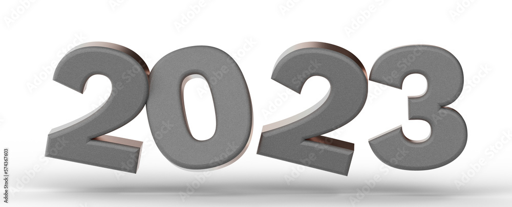 Year as Number - Typography design of 2023 with welcome 2023 concept design. Year as Number - Typography design of 2023 with welcome 2023 concept design.