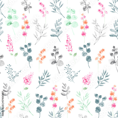 Textile and digital seamless pattern design 