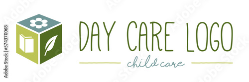 Day Care Child Care Logo Concept