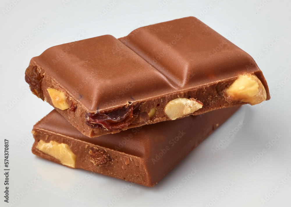 Schokostapel 2er Stücke Traube Nuss Schokostapel 2er Stücke Traube Nuss