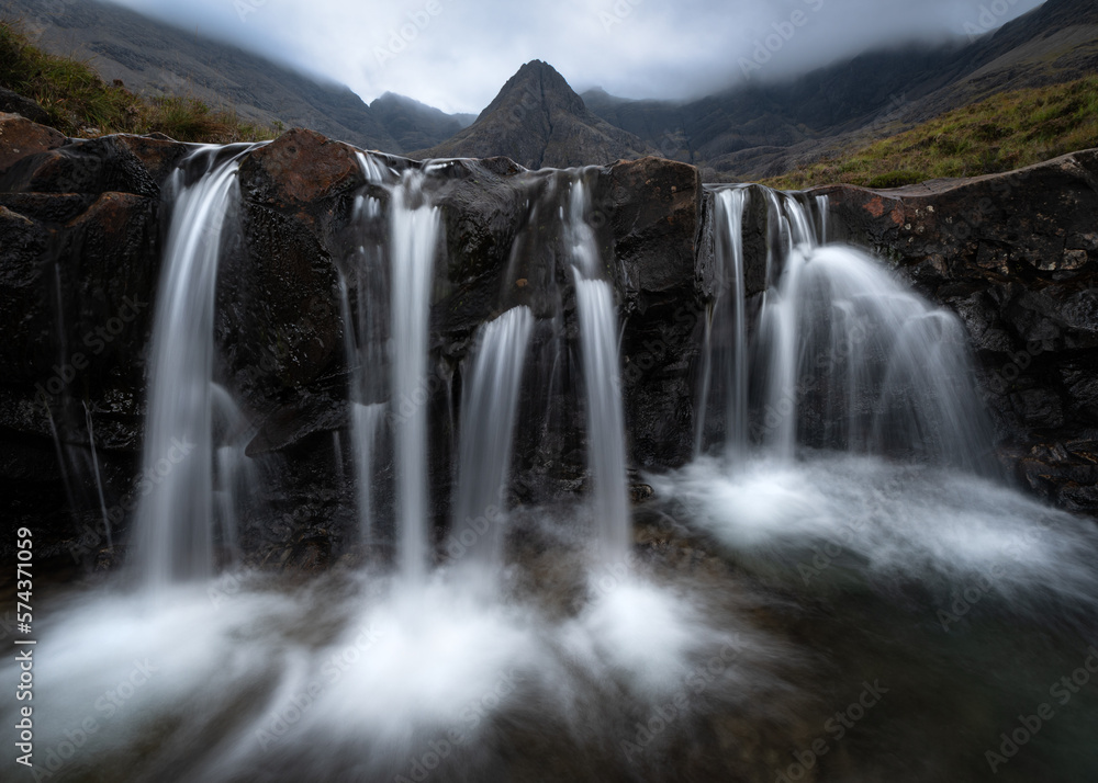 Fototapeta premium Fairy Pools Waterfall, Isle of Skye